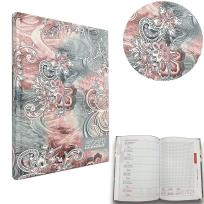 Opakowanie Kalendarz 2024 A5 tygodniowy Paisley szare
