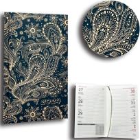 Opakowanie Kalendarz 2024 A6 tygodniowy beż-denim