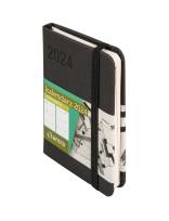 Okładka książki Kalendarz 2024 Awangarda A7 czarny TDW