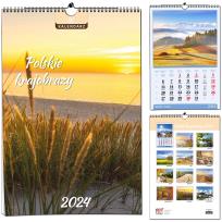 Opakowanie Kalendarz 2024 B3 13 plansz Polskie Krajobrazy