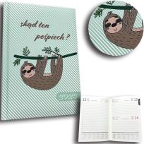 Opakowanie Kalendarz 2024 B6 dzienny sb/nd razem leniwiec CH