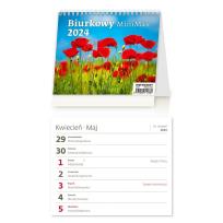 Opakowanie Kalendarz 2024 biurkowy MiniMax tygodniowy HELMA