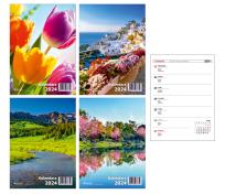 Opakowanie Kalendarz 2024 Biurkowy Pionowy MIX