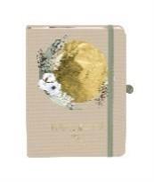 Okładka książki Kalendarz 2024 Botanical Złoty Księzyc2 B6 TDW