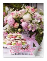 Opakowanie kalendarz 2024 Bukiety ścienny