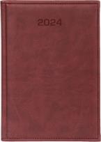 Opakowanie Kalendarz 2024 dzienny A5 Vivella bordo