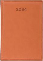 Opakowanie Kalendarz 2024 dzienny A5 Vivella jasny brąz