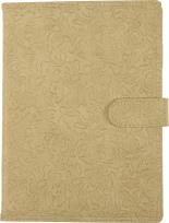 Opakowanie Kalendarz 2024 dzienny B5 z zapięciem flower kremowy