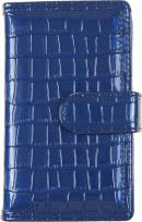 Opakowanie Kalendarz 2024 dzienny B6 z zapięciem krokodyl granatowy