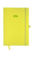 Opakowanie Kalendarz 2024 flex z gumką A5 tygodniowy V5 neon