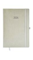 Opakowanie Kalendarz 2024 flex z gumką A5 tygodniowy V6 szary