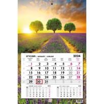 Opakowanie Kalendarz 2024 jednodzielny gł. płaska Prowansja