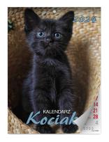Opakowanie Kalendarz 2024 Kociaki ścienny