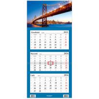Opakowanie Kalendarz 2024 LUX Trójdzielny Most