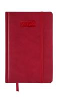 Opakowanie Kalendarz 2024 lux z gumką B6 dzienny V6 czerwony