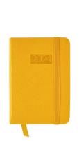 Opakowanie Kalendarz 2024 lux z gumką kieszonkowy V3 żółty