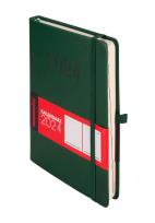 Okładka książki Kalendarz 2024 Memo A5 DNS zielony