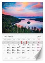 Opakowanie Kalendarz 2024 miesięczny MIX