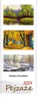 Opakowanie Kalendarz 2024 pocztówkowy Pejzaże malarstwo