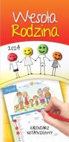 Opakowanie Kalendarz 2024 rodzinny notatnikowy Wesoła rodzina