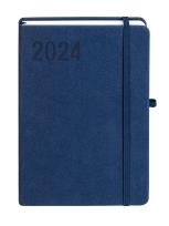 Okładka książki Kalendarz 2024 Sakura A5 granat DNS