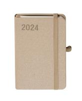 Okładka książki Kalendarz 2024 Sakura A6 szampański TDW