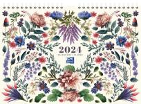 Opakowanie Kalendarz 2024 ścienny A4 Flower OXFORD