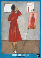 Okładka książki Kalendarz 2024 ścienny Jerzy Nowosielski