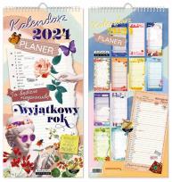 Opakowanie Kalendarz 2024 ścienny planer Trendy