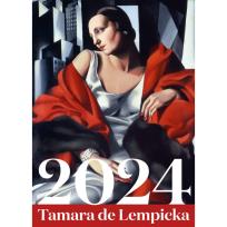 Okładka książki Kalendarz 2024 - Tamara Łempicka A3