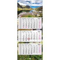 Opakowanie Kalendarz 2024 trójdzielny gł. płaska Tatry