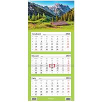 Opakowanie Kalendarz 2024 Trójdzielny Góry