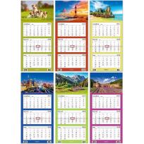 Opakowanie Kalendarz 2024 trójdzielny mix