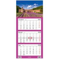 Opakowanie Kalendarz 2024 Trójdzielny Prowansja