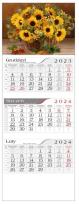 Opakowanie Kalendarz 2024 Trójdzielny Słoneczniki