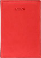Opakowanie Kalendarz 2024 tygodniowy B5 Vivella czerwony