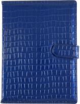 Opakowanie Kalendarz 2024 tygodniowy B5 z zapięciem krokodyl granatowy