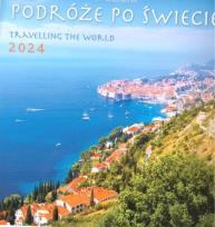 Opakowanie Kalendarz 2024 wieloplanszowy - Podróże po świecie