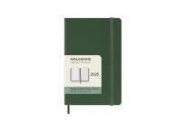 Opakowanie Kalendarz 2025 12M Moleskine P tygodniowy Myrtle Green 9x14