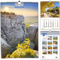 Opakowanie Kalendarz 2025 13 Plansz B3 Polskie Góry