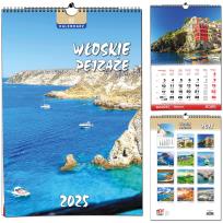 Opakowanie Kalendarz 2025 13 Plansz B3 Włoskie pejzaże