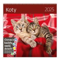 Opakowanie Kalendarz 2025 30x30 Koty