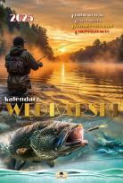 Okładka książki Kalendarz 2025 A3 ścienny Wędkarski