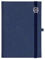 Opakowanie Kalendarz 2025 A4 dzienny Cross z gumką granat