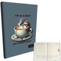 Opakowanie Kalendarz 2025 A4 dzienny sb/nd osobno Leniwiec