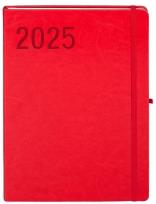 Okładka książki Kalendarz 2025 A4 Formalizm TDW czerwony