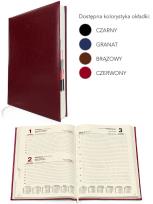 Okładka książki Kalendarz 2025 A4 Książkowy A4 Dzienny MIX