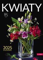 Opakowanie Kalendarz 2025 A4 Ścienny Kwiaty