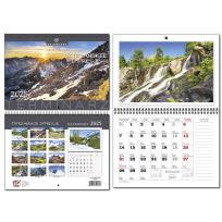 Opakowanie Kalendarz 2025 A4 terminarz 13 plansz Tatry