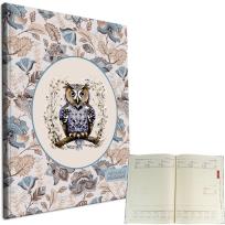 Opakowanie Kalendarz 2025 A4 tygodniowy Sowa Boho